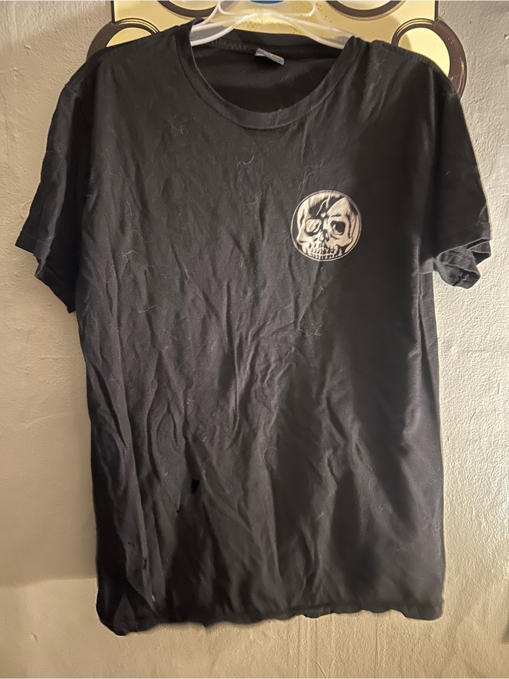 Dark seas Black Skull Graphic Men’s T-Shirt